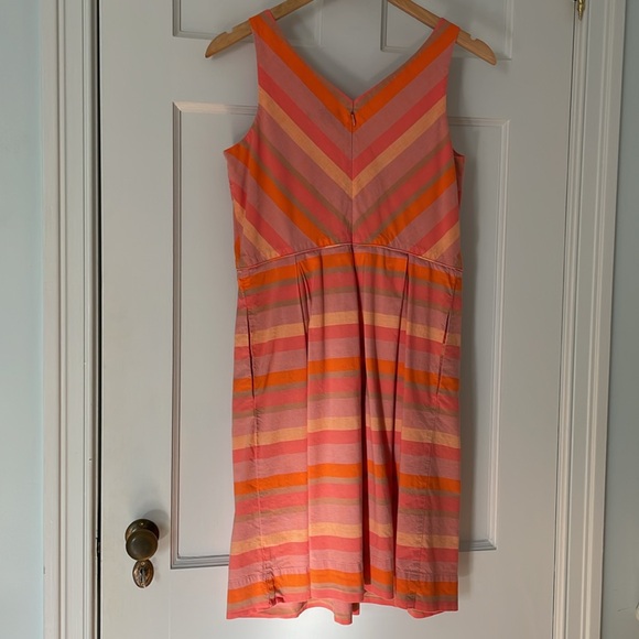 Fun Land’s End summer dress in 100% cotton. Size 6P in good used condition - Picture 4 of 11